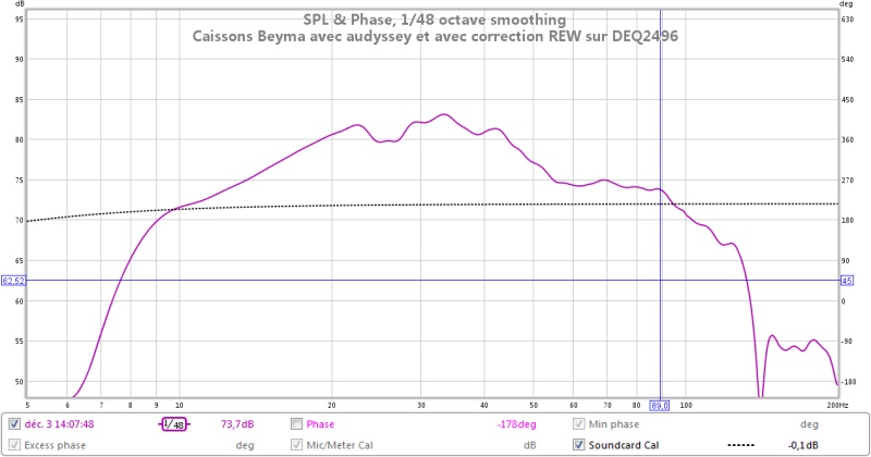 caissons beyma avec audyssey et avec correction rew sur deq2496.jpg