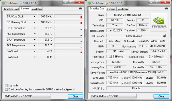 Scaniri GTX285 AMP watercool 2D mode temp.png