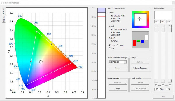 Capture Blanc HDR sur 3m20 Extrem Screen 1.7 avec Pana 9000 tweaké.JPG