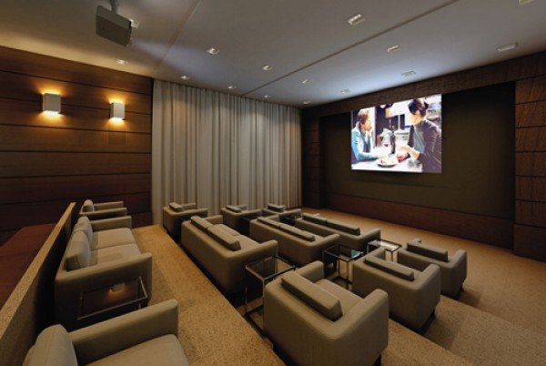 home-cinema salle dédiée
