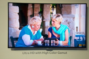 4K (UHD) en WideGamut chez Haier