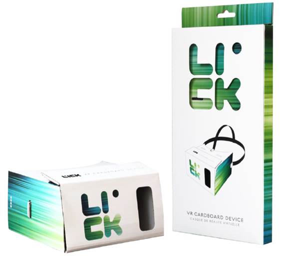 LICK VR Cardboard