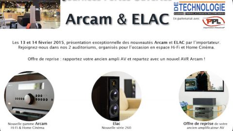 Portes ouvertes Elac et Arcam à L’Espace de la Technologie d’Amboise les 13 et 14 février