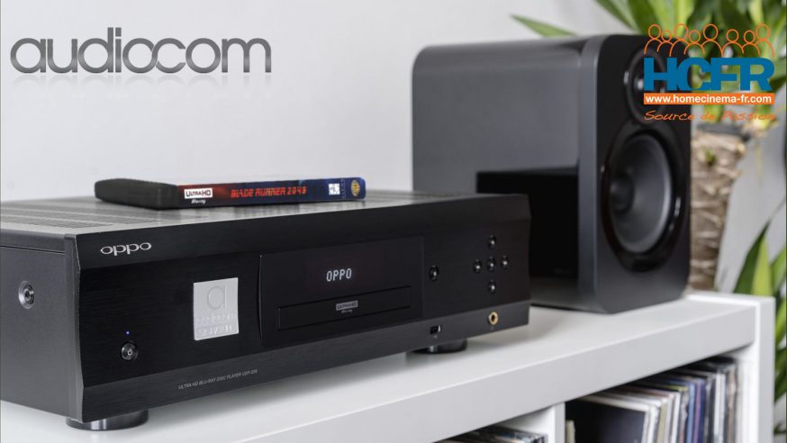 Test HCFR OPPO UDP-205 Signature Audiocom, lecteur audio vidéo universel UltraHD