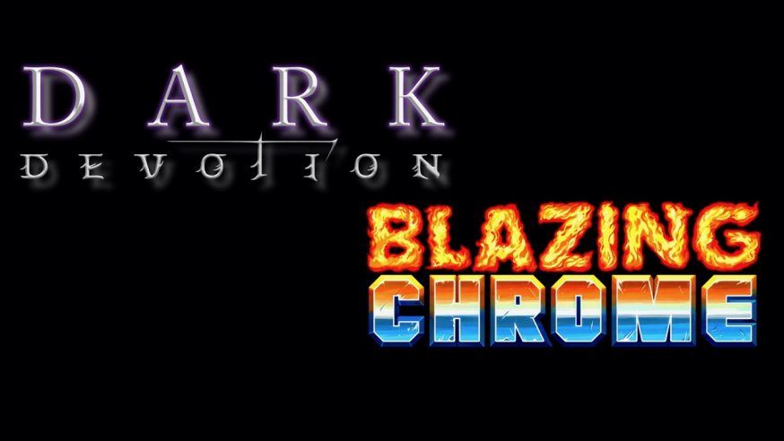 [VIDEO] GC2018 : Dark Devotion et Blazing Chrome – Les jeux rétro du stand Dotemu