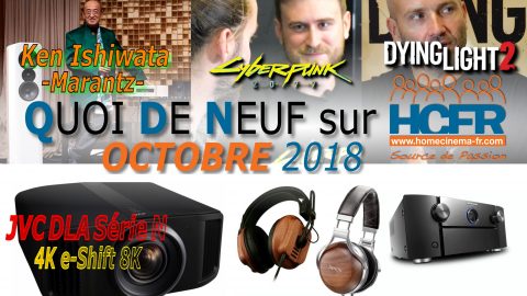 Votre QDN, Quoi de Neuf sur HCFR, Octobre 2018 est disponible