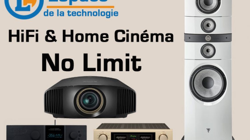 Salon Hifi et Home Cinéma No Limit, chez L’Espace de la Technologie à Amboise, les 30 novembre et 1er décembre