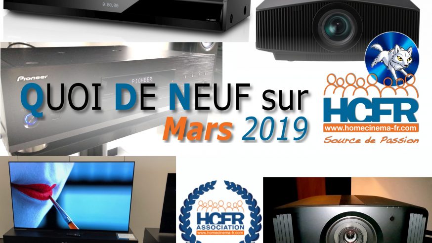 Votre QDN, Quoi de Neuf sur HCFR, Mars 2019 est disponible