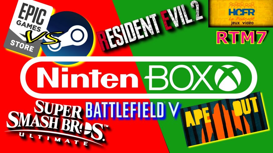 Podcast HCFR : Jeux-Vidéo RTM7 – NintenBOX