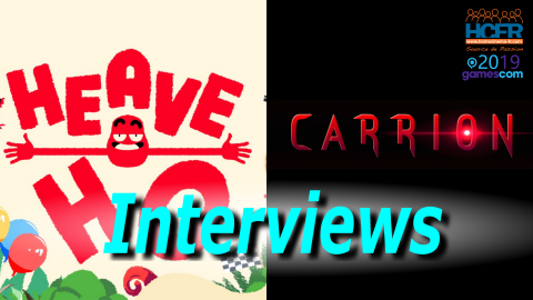 [VIDEO] #GC2019:  Interviews Carrion et Heave Ho du Stand Devolver