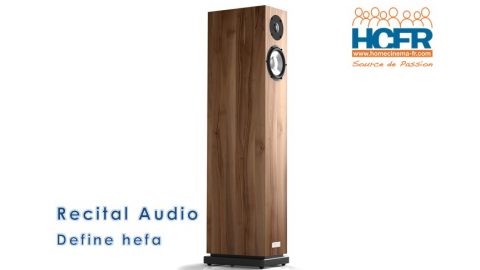 Test HCFR Recital Audio Define hefa, enceintes acoustiques
