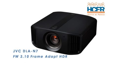 Primeur HCFR : JVC DLA-Nx, nouveau FW « Frame Adapt HDR » reçu pour test HCFR