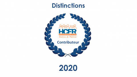 Contributeur HCFR – les personnes distinguées au titre de l’année 2020