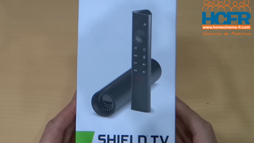 Test HCFR : Nvidia Shield TV 2019, box Androïd TV