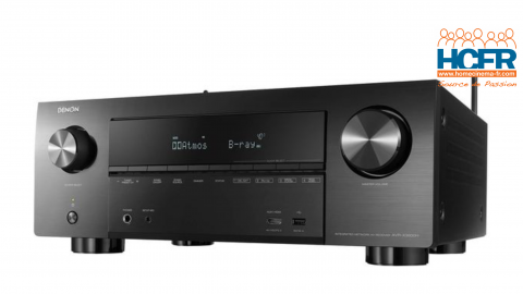 Video HCFR : Denon AVR-X3600H, processeur 11.2 canaux doté de 9 amplis – Menus