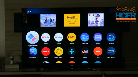 Video HCFR : Panasonic TX-65HZ2000, TV OLED – Installation & OS