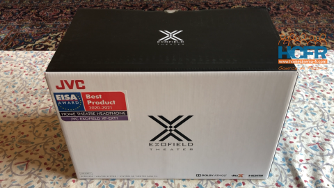 Video HCFR : JVC XP-EXT1 Exofield, casque HC 7.1.4 – Unboxing & présentation