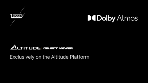 News HCFR : Trinnov Altitude 16 & 32 dotés d’un visualiseur d’objets Dolby Atmos