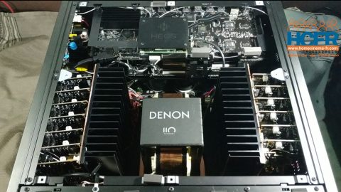 Video HCFR : Denon AVC-A110, Spécificités et intérieur