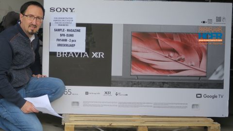 Vidéo HCFR : Sony XR-65X90J – Unboxing
