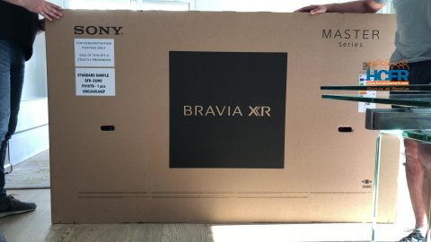 Vidéo HCFR : Sony XR-83A90J – Unboxing