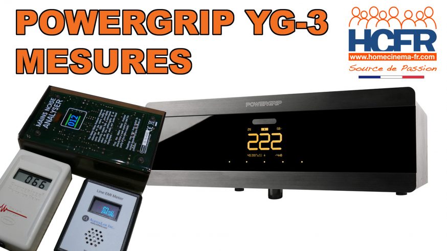 Vidéo HCFR : Powergrip YG-3 – Mesures