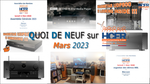 QUOI DE NEUF sur HCFR – (QDN) – Mars 2023