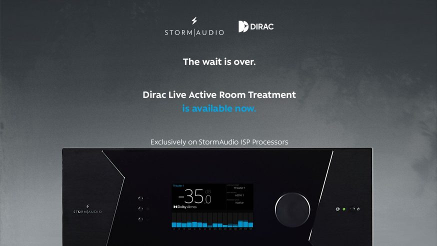 News HCFR : StormAudio disponibilité exclusive du Dirac ART