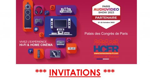 Invitations HCFR : PAVS 2023, les Sa 21 & Di 22 Octobre au Palais des Congrès à Paris