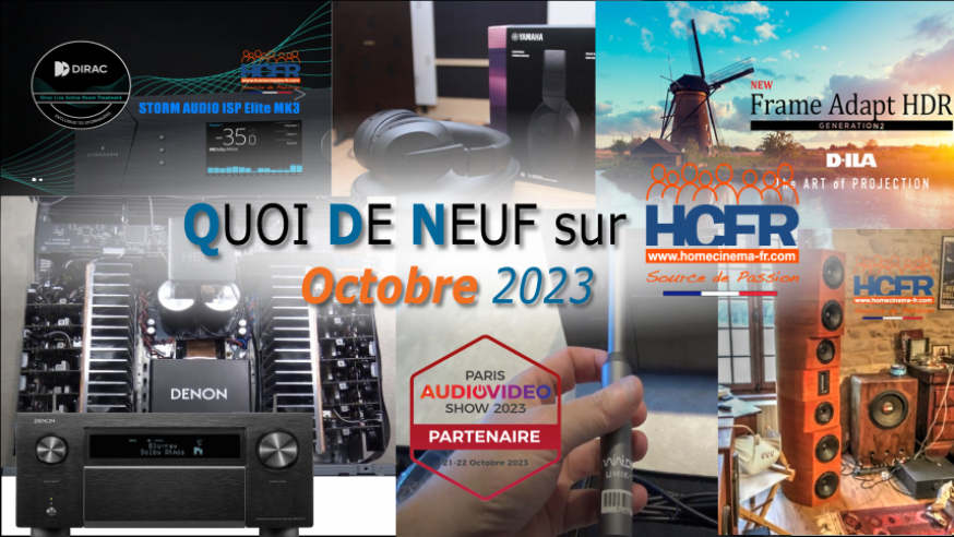 QUOI DE NEUF sur HCFR – (QDN) – Octobre 2023