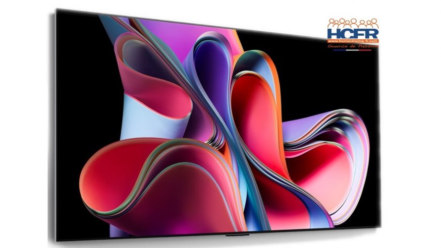 Test HCFR : LG OLED evo 77 G3